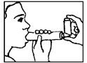 Cómo utilizar un inhalador dosificador con espaciador
